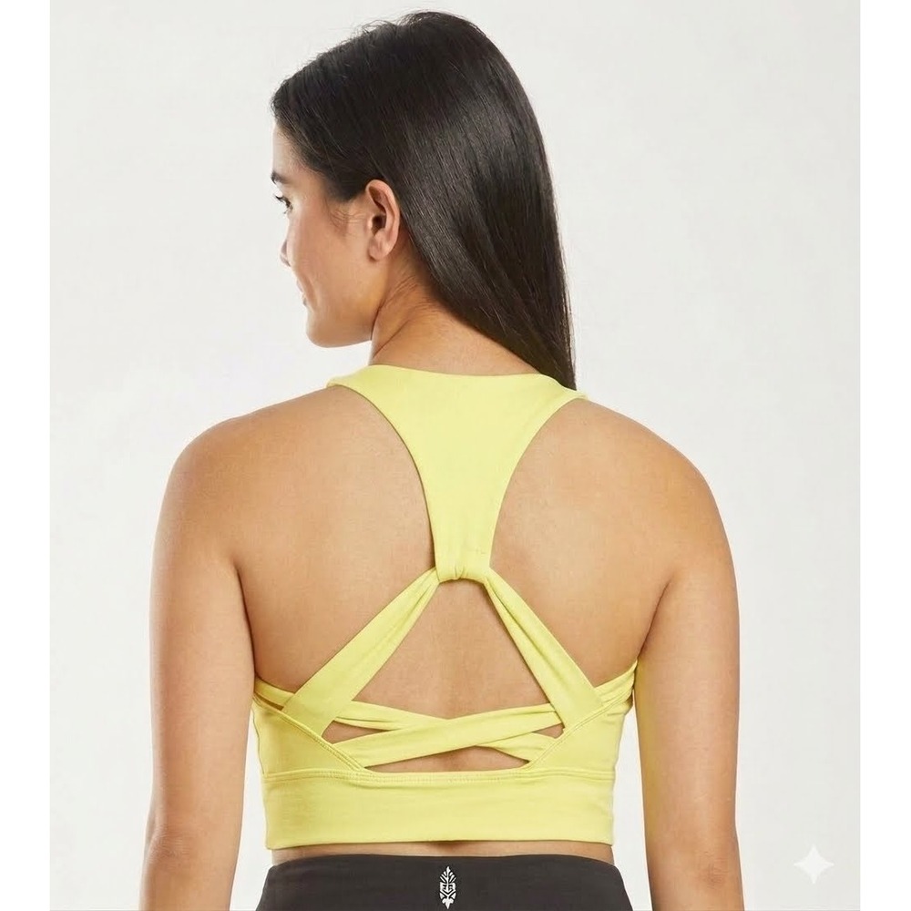 Free People Movement NWOT Light Synergy Crop Top Sports Bra